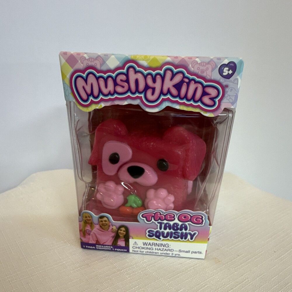VIRAL MushyKinz The OG Taba Squishy Series 1 - Shirley the Dog (NEW IN BOX)
